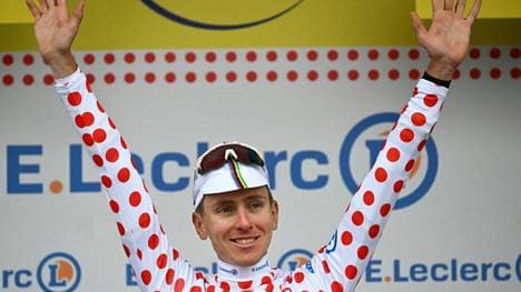 Pogacar im Bergtrikot