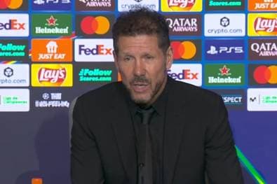 Simeone gerät ins Schwärmen: "Danke, Danke, Danke"