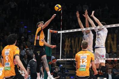 Volleyball: Friedrichshafen nach Sieg gegen Berlin im Finale