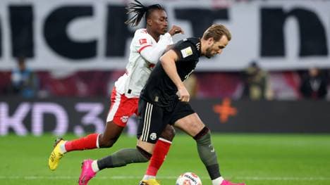 Diomande (l.) und Kane (r.) im Duell