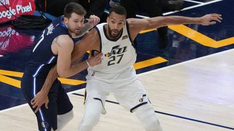Rudy Gobert im Duell mit Mavericks-Star Luka Doncic