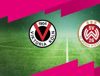 FC Viktoria Köln - SV Wehen Wiesbaden: Tore und Highlights | 3. Liga