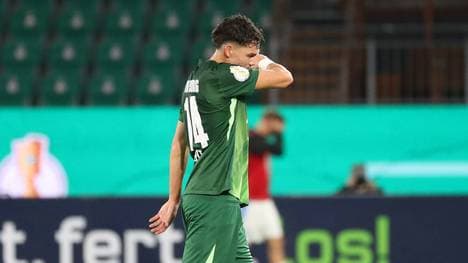 Der VfL Wolfsburg muss lange in Unterzahl spielen