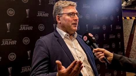 Axel Hellmann Vorstandssprecher Eintracht Frankfurt  bei der Filmpremiere in diesem Jahr im CineStar Metropolis, Frankfurt 