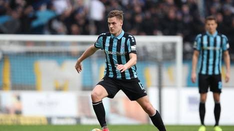 Max Christiansen feierte mit Waldhof Mannheim einen wichtigen Sieg