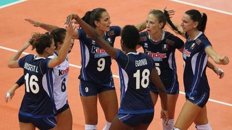 Italien steht bereits im Viertelfinale der Volleyball-EM