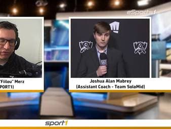 Nach der zweiten Niederlage von Team SoloMid hatte SPORT1 die Möglichkeit, mit Assistant Coach Mabrey zu sprechen.