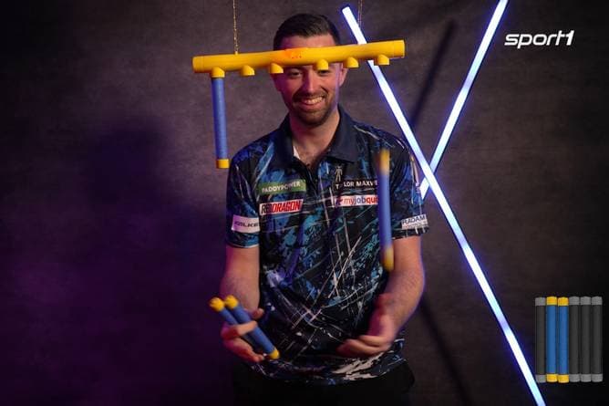 "War mal Torhüter": Reaktions-Test mit Luke Humphries