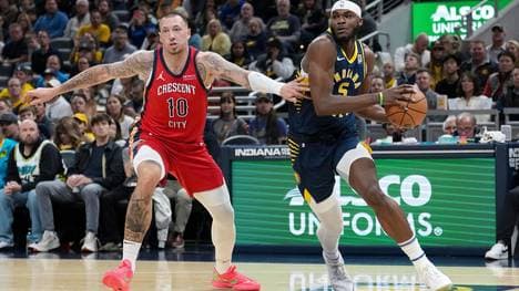 Theis (l.) überzeugte gegen Utah