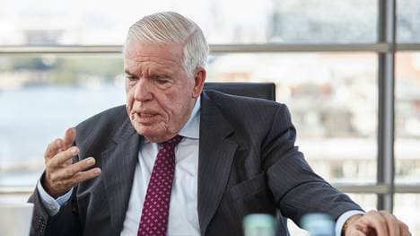 Klaus-Michael Kühne ist seit vielen Jahren Investor beim HSV