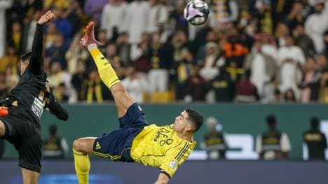 Spektakulärer Treffer: Cristiano Ronaldo 