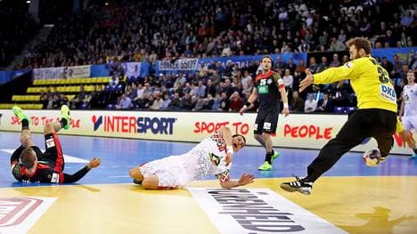 Andreas Wolff musste seinen Platz im Tor in der 23. Minute an Silvio Heinevetter abtreten