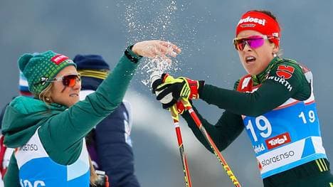 Katharina Hennig darf sich über ihre erste Podiums-Platzierung freuen