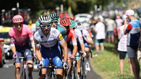 Die Fahrer müssen sich auch auf der 14. Etappe wieder quälen