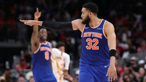 Knicks-Star Karl-Anthony Towns spielte groß auf