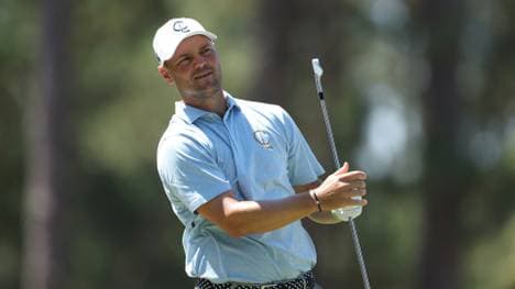 Kaymer beim Training in Pinehurst