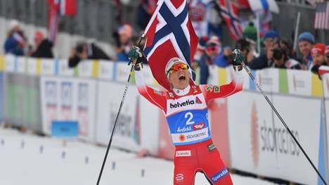 Therese Johaug dominierte auch über die 30 Kilometer