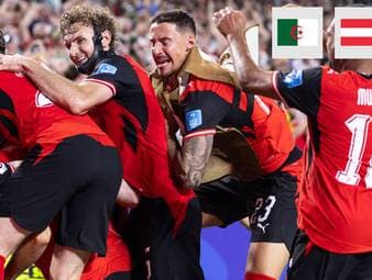 Österreich liefert sich mit Algerien einen epischen Showdown für die Ewigkeit. Das Team von Ralf Rangnick ist eigentlich raus - und vollbringt dann ein Comeback-Wunder.