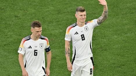 Die deutsche Mannschaft verabschiedet sich