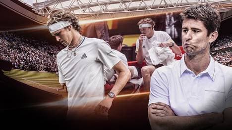 Alexander Zverev ist bei Wimbledon in der zweiten Runde ausgeschieden