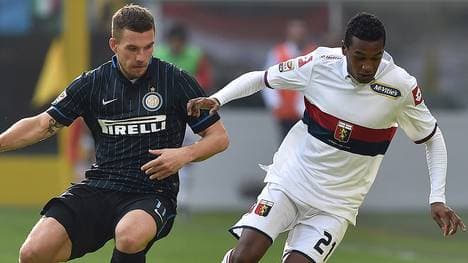 Lukas Podolski Inter Mailand