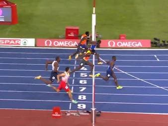 Historische Medaille im 100-Meter-Sprint! Owen Ansah hat im Foto-Finish die Nase vorne und beendet ein 40 Jahre lange Warten für Deutschland.