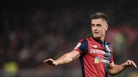 Krzysztof Piatek wechselte für 35 Millionen Euro von Genua zum AC Mailand