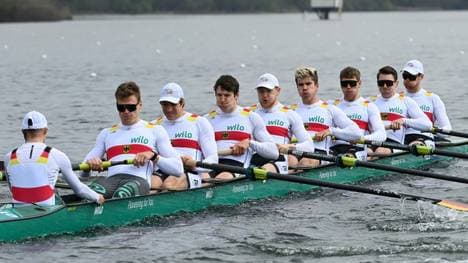 Steuermann Martin Sauer (l.) kritisiert Ruderverband