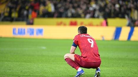 War es das? Robert Lewandowski nach dem Abpfiff