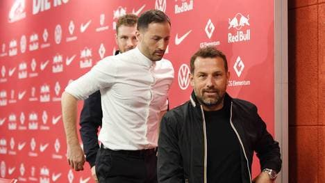 Markus Weinzierl (r.) wird mit dem Club in Verbindung gebracht