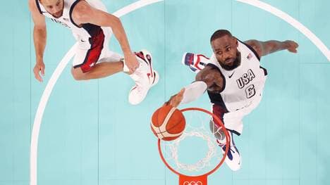 Das "Dream Team" kämpft am Samstag um olympisches Basketball-Gold 