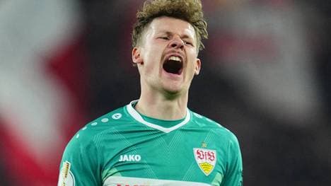 VfB-Keeper Alexander Nübel zeigte im DFB-Pokal-Halbfinale starke Paraden