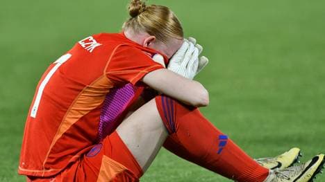 Deutschlands Torhüterin Rebecca Adamczyk