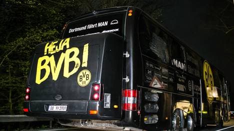 Neben dem Mannschaftsbus der BVB explodierten im April drei Sprengsätze