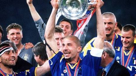 Gianluca Vialli gewann 1996 mit Juventus Turin die Champions League