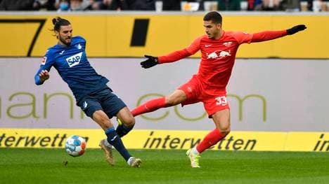 Andre Silva und RB Leipzig könnten sich von der TSG Hoffenheim absetzen