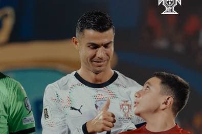 Rührender Ronaldo-Moment geht um die Welt