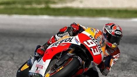 Marc Marquez arbeitete im Qualifying hauptsächlich für das Rennen