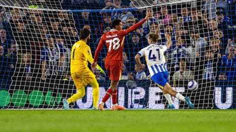 Brighton jubelt gegen den FC Liverpool