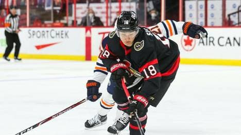 Tim Stützle von den Ottawa Senators