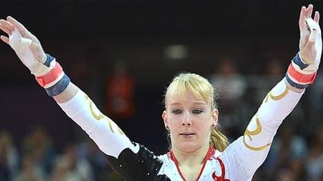 Janine Berger wurde bei Olympia in London Vierte