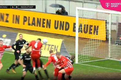 Last-Minute-Wahnsinn in Zwickau! Dieses Tor trifft Ingolstadt ins Herz