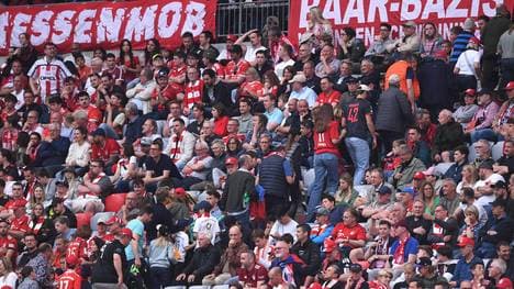 Viele Bayern-Fans verließen gegen Leipzig frühzeitig die Arena