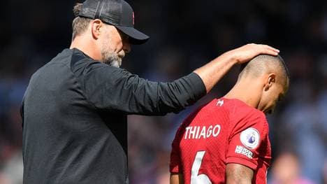 Jürgen Klopp muss wochenlang auf Thiago verzichten