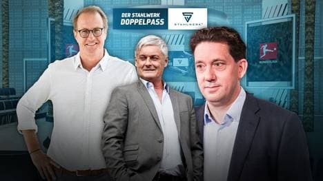 Armin Veh und Manuel Gräfe sind zu Gast im Stahlwerk Doppelpass