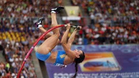 Stabhochspringerin Jelena Issinbajewa fällt nach einem Muskelfaserriss aus