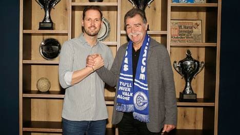 Als Spieler nur für Gummersbach aktiv: Heiner Brand (r.)