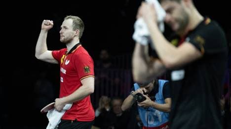 Benedikt Duda feiert seinen Finaleinzug