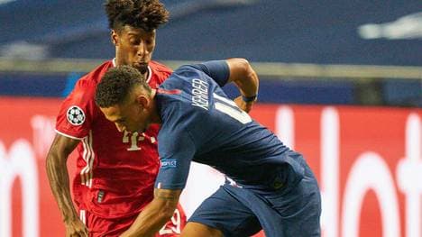 Thilo Kehrer im Duell mit Bayerns Kingsley Coman