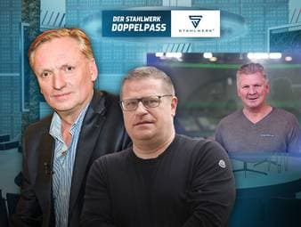 Der STAHLWERK Doppelpass vom 03. Oktober in voller Länge zum Nachschauen - unter anderem mit Gladbach-Sportdirektor Max Eberl und Gast-Moderator Rudi Brückner.